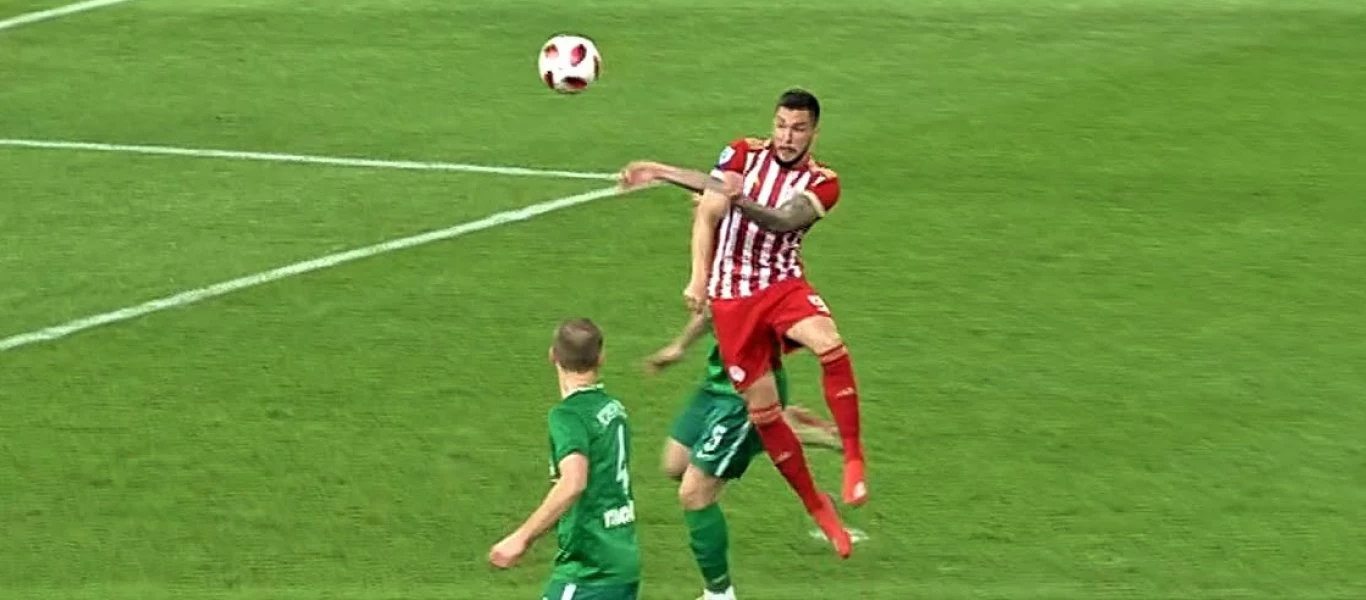 1-0 επικράτησε ο Ολυμπιακός του Παναθηναϊκού